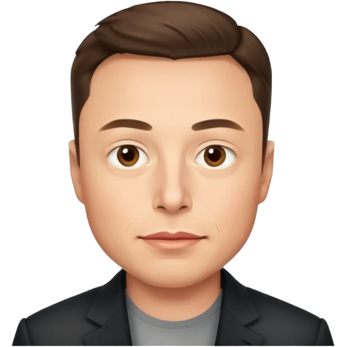 Elon musk real emoji