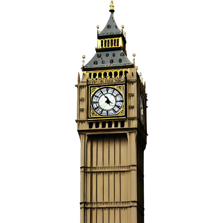 London Big Ben  emoji
