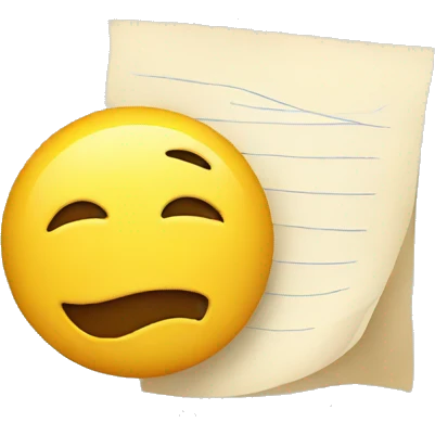 note emoji
