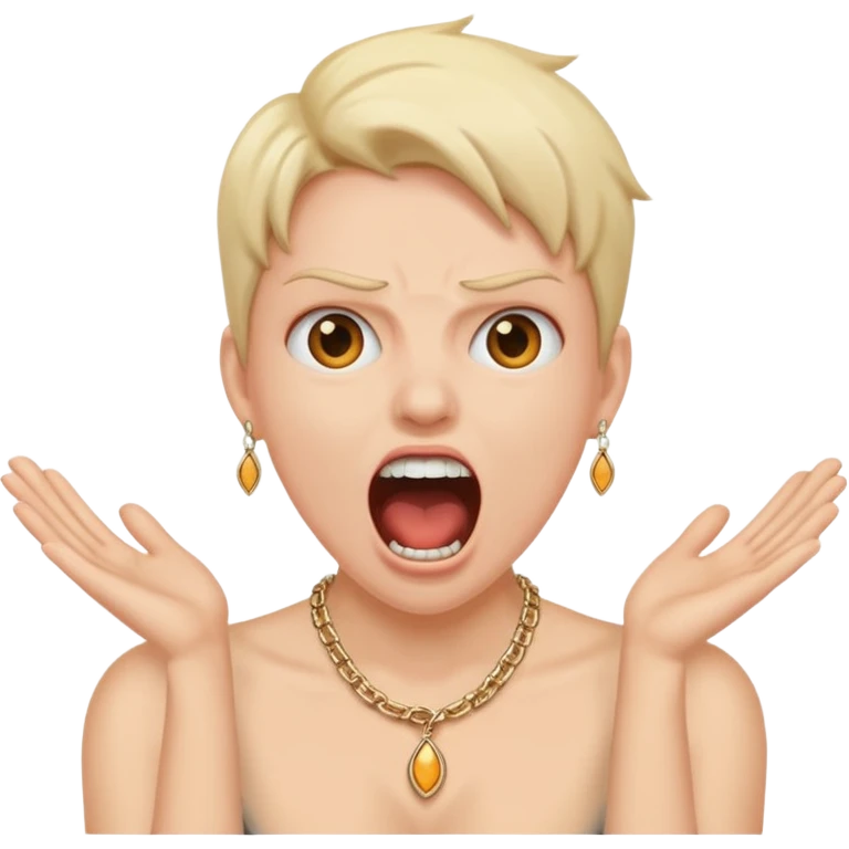 scream neckless  emoji