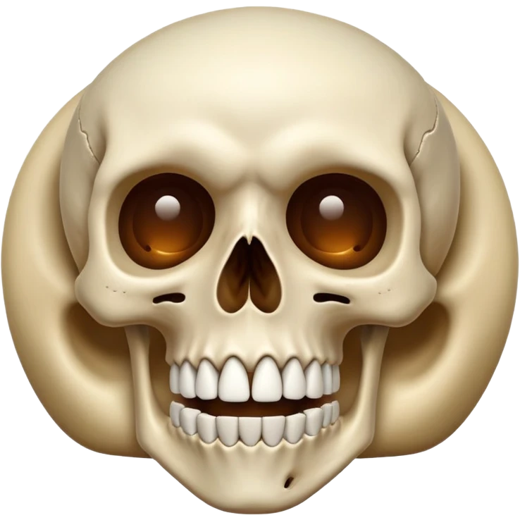 Skull doing🤯 emoji
