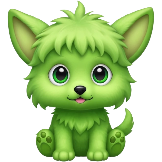 Gog the alien puppy  emoji