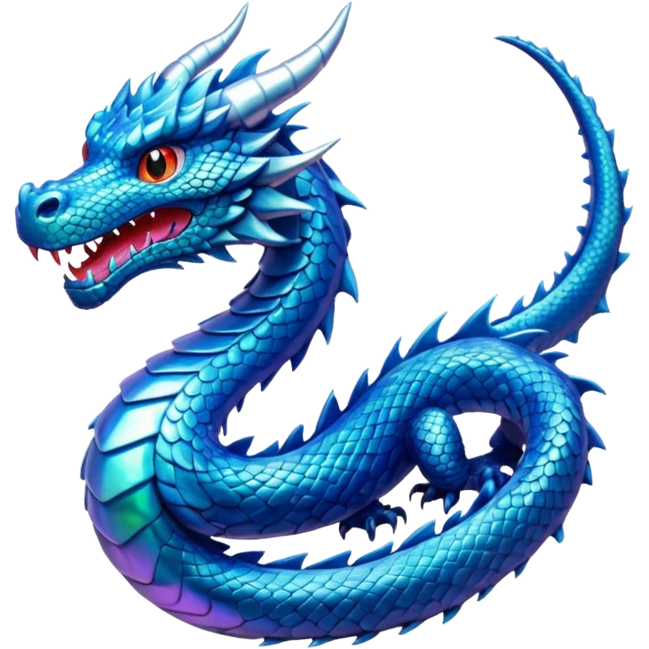 blue dragon emoji