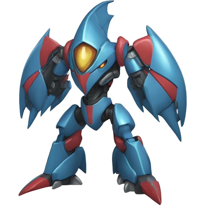 Sharpedo-Gabite-Salamence-Medabot-Mecha full body emoji