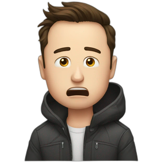 Elon Musk Crying emoji