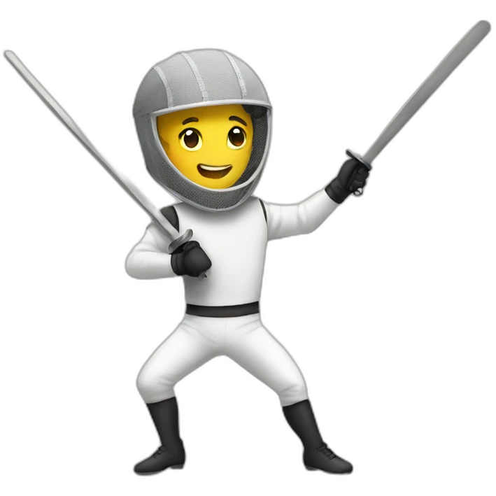 Fencing emoji