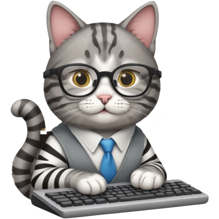 software engineer cat emoji