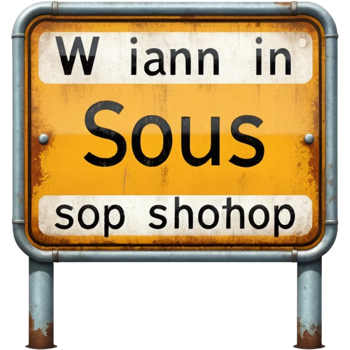 Bus Stop Signboard emoji