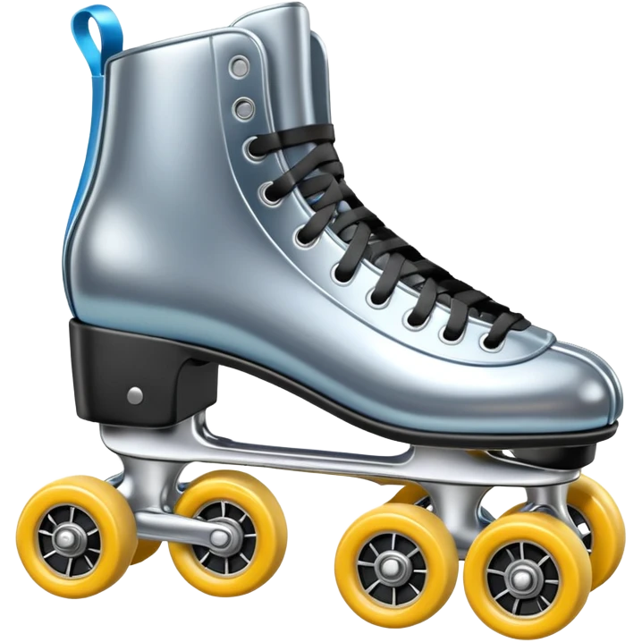 3-D rollerskate emoji