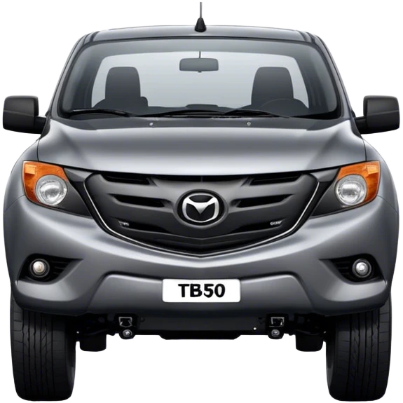 Mazda BT-50 - Mazda (Model Year: 2022) (Iconic colour: Dark Silver) emoji