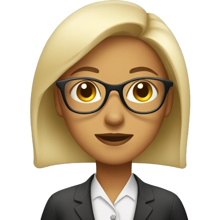 women in eyeglasses emoji
