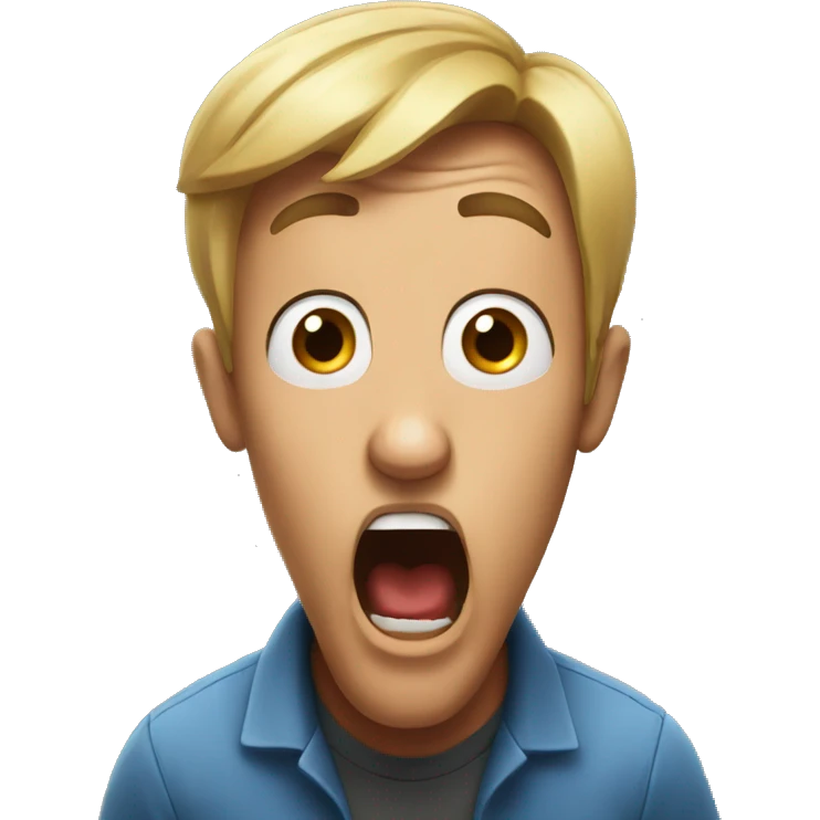 Shocked emoji