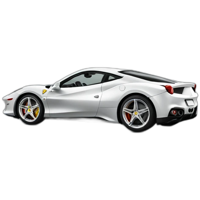 one ferrari from outside emoji