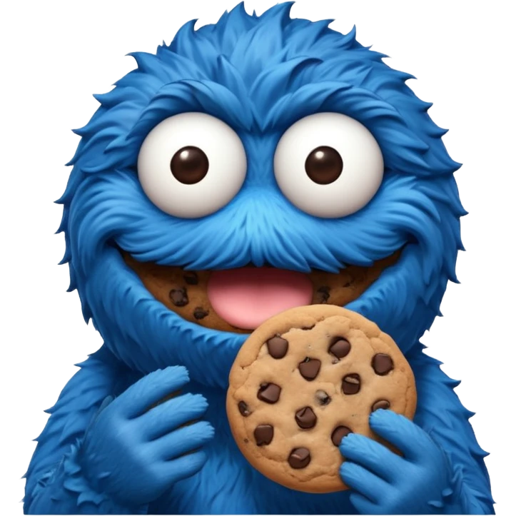 cookie monster emoji