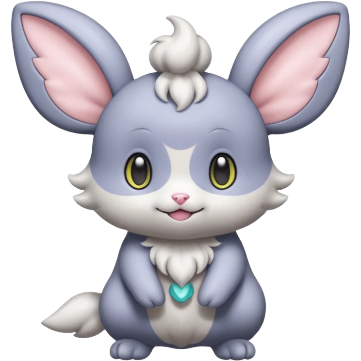  Fey Toony Espurr-Minccino-fusion-hybrid emoji