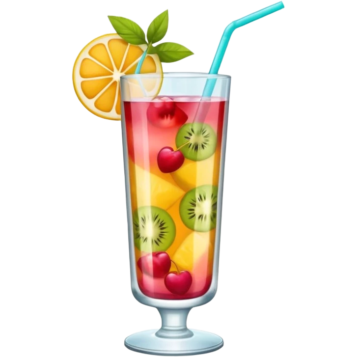 beach coctail drink emoji