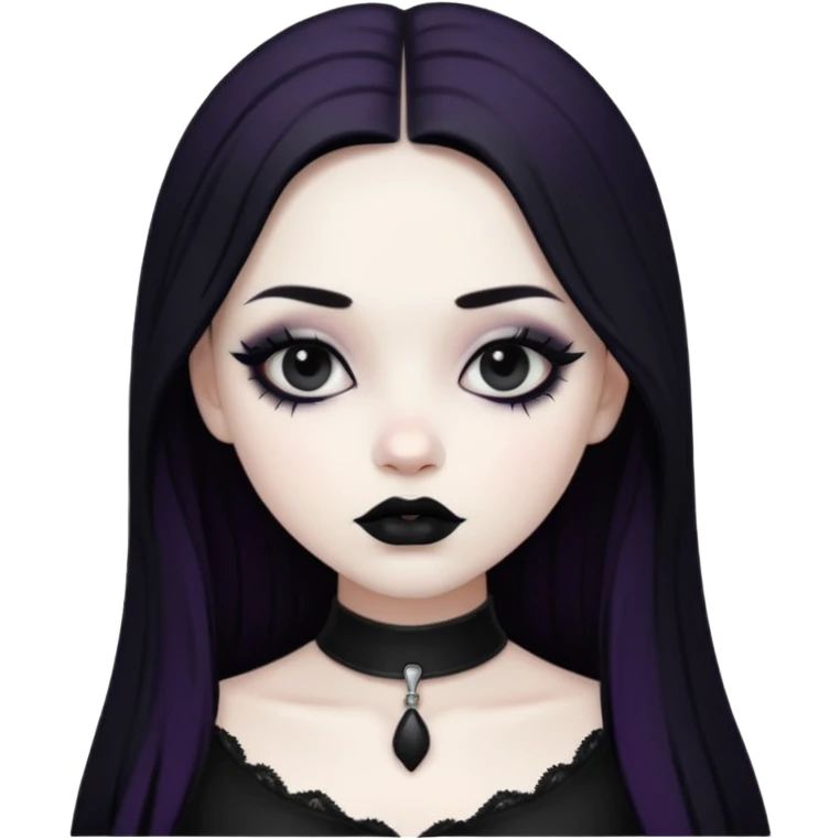 Gothic girl emoji