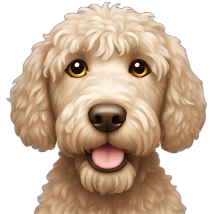 Labradoodle emoji