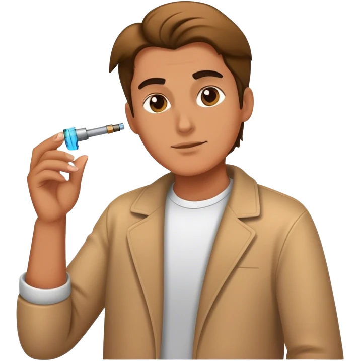 Sog with Vape  emoji