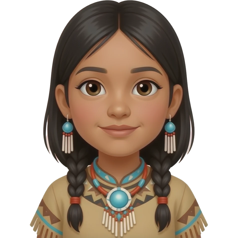 native american children emoji