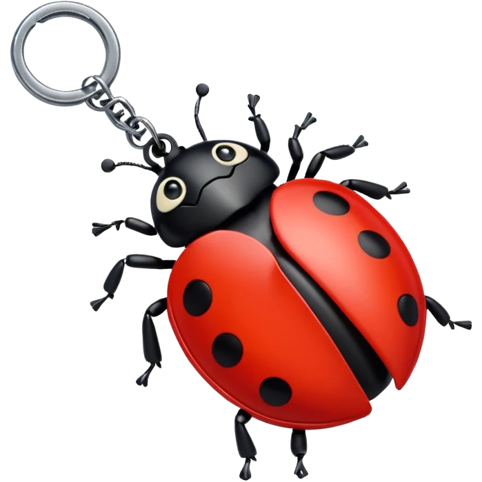 Wind-up ladybug emoji