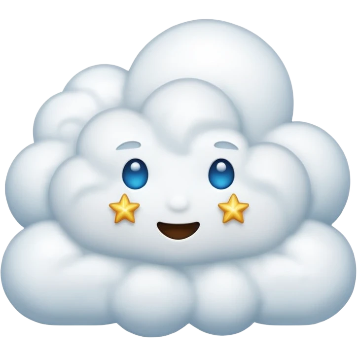 CLOUD  WITH STAR EMOJI emoji