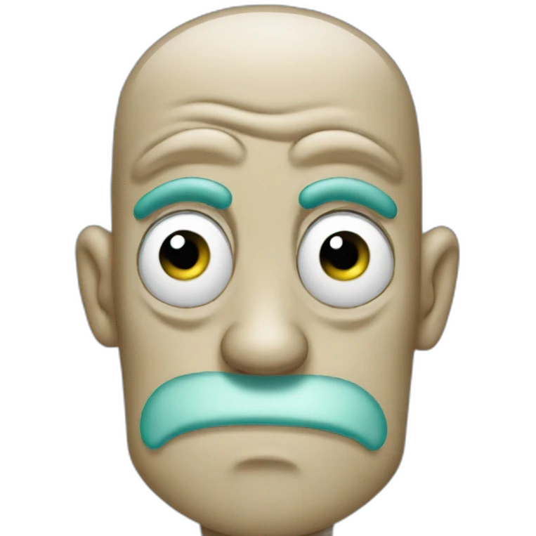 Squidward emoji