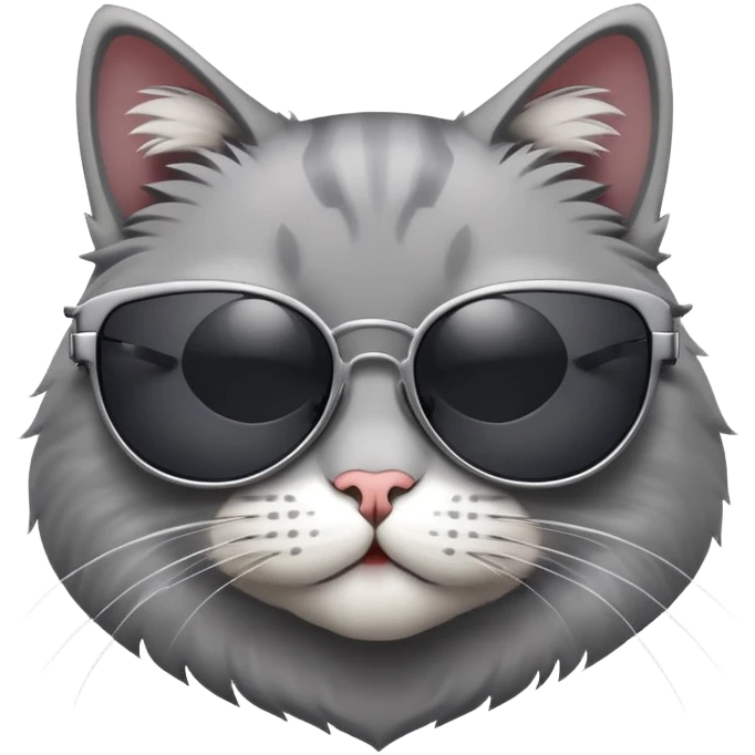 cat wearing sunglasses emoji