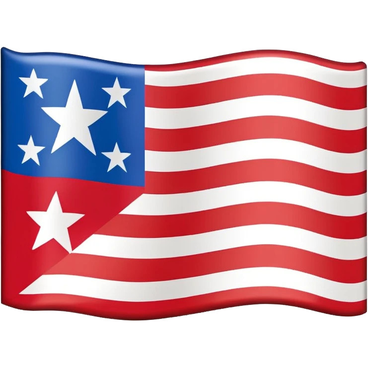 Let's talking about a emoji flag hack combination with Puerto Rico + North Korea emoji flag combination flag hack as a flag image by photo and flag with five red and white stripes, white star emoji