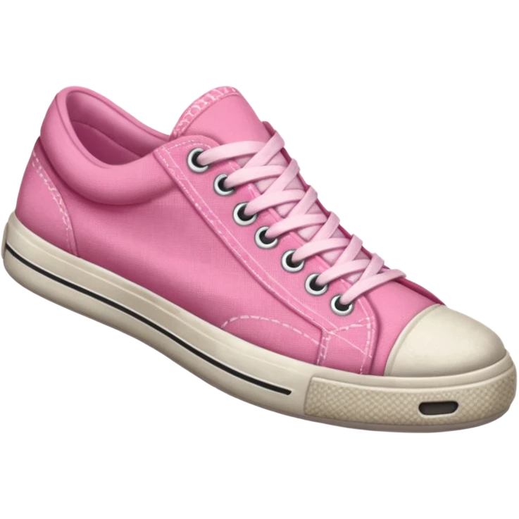 pink sneakers emoji