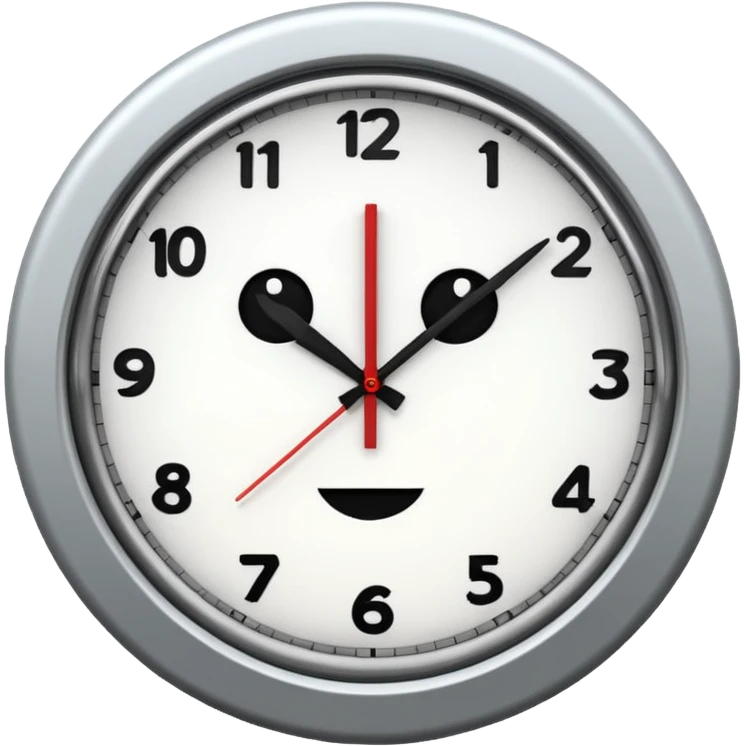 quick clock emoji