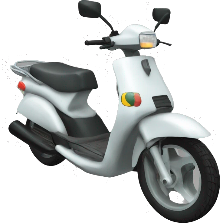 A 2006 viva city moped that is modded emoji