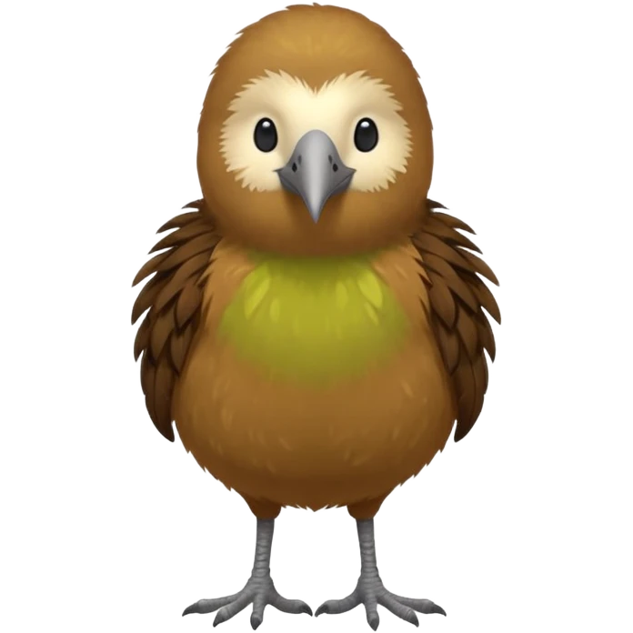 Kiwi bird on two feet emoji