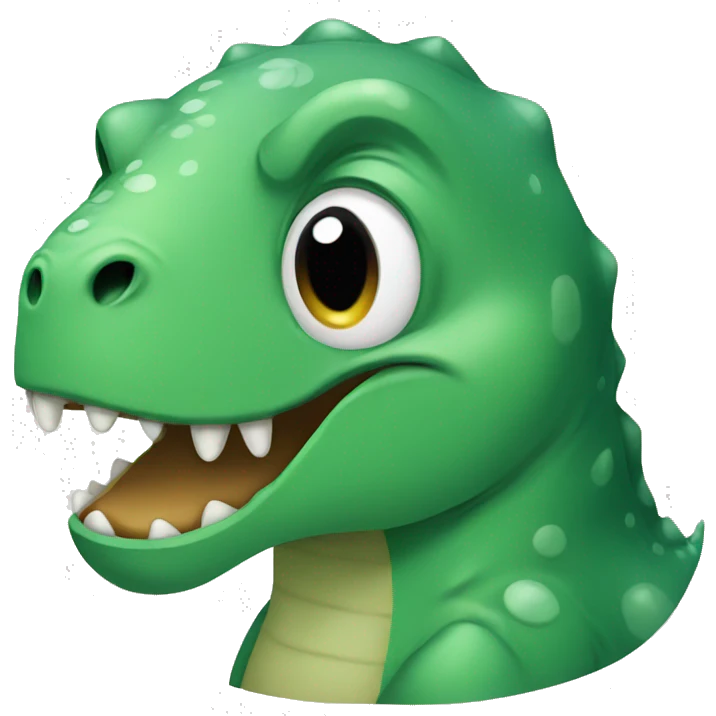 Sad dinosaur  emoji