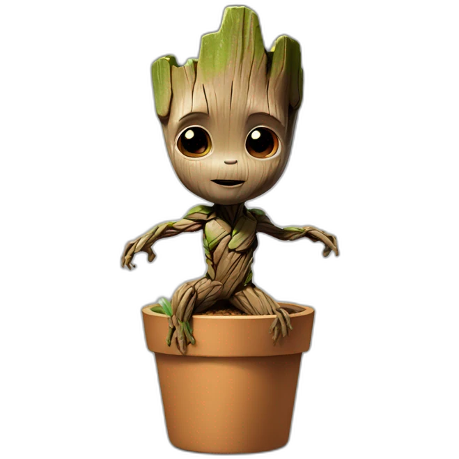 Baby groot emoji