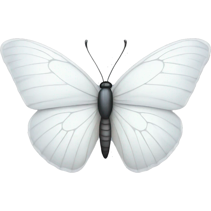 White Butterfly emoji