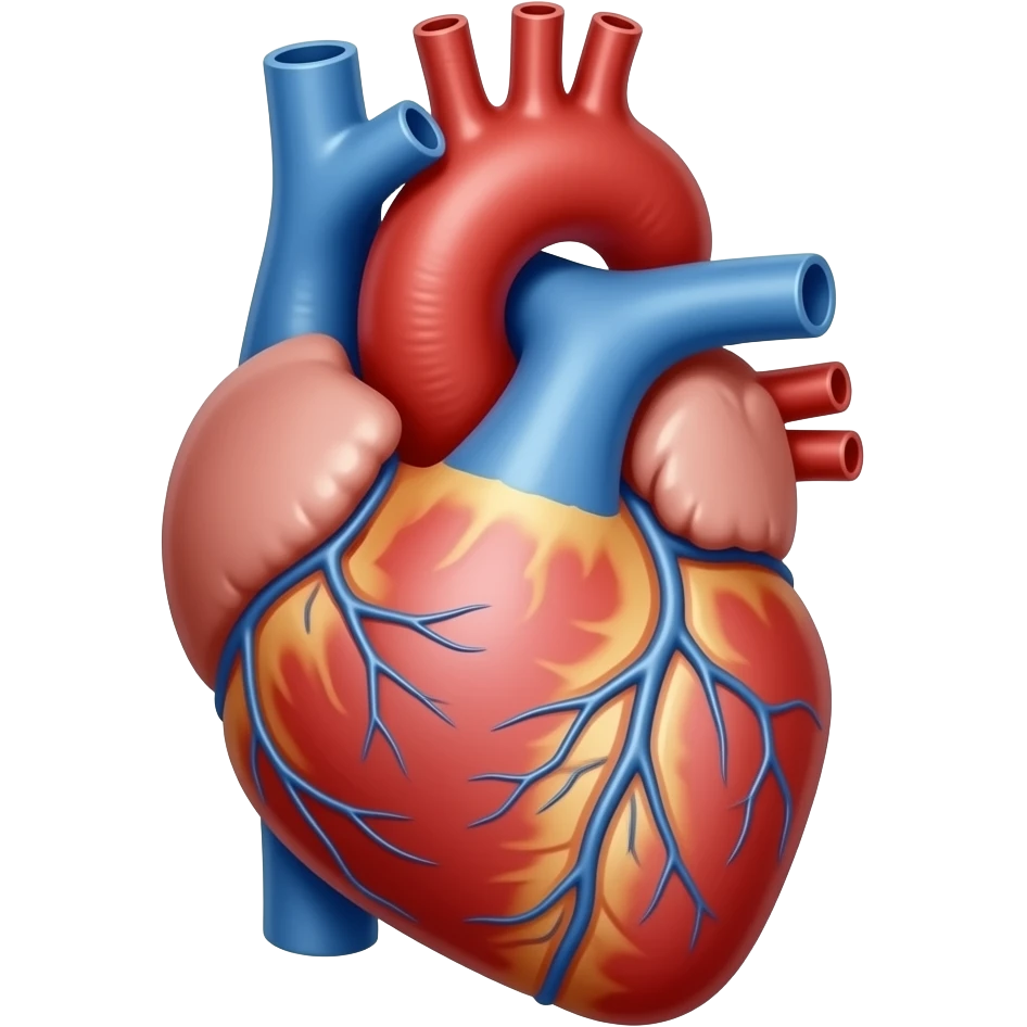 Anatomical heart emoji