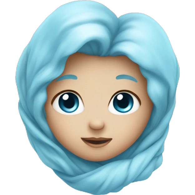 baby blue heart emoji