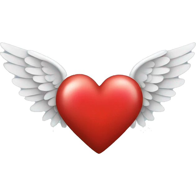Heart with wings  emoji