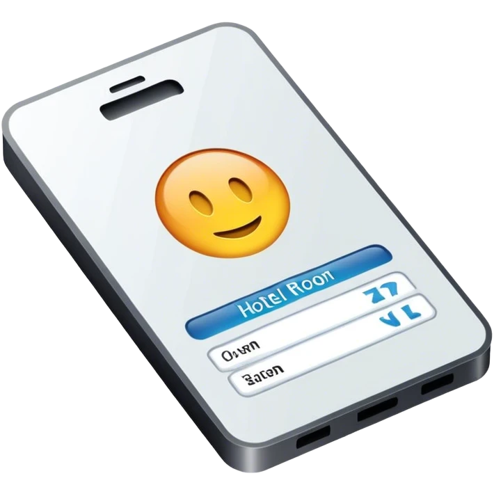 Hotel room keycard emoji