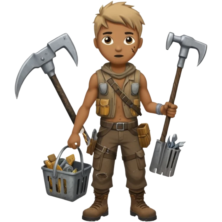 débrouille ferrailleur post apo survie loot emoji