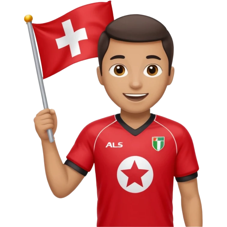 Create a emoji for a widad athletic club fan emoji