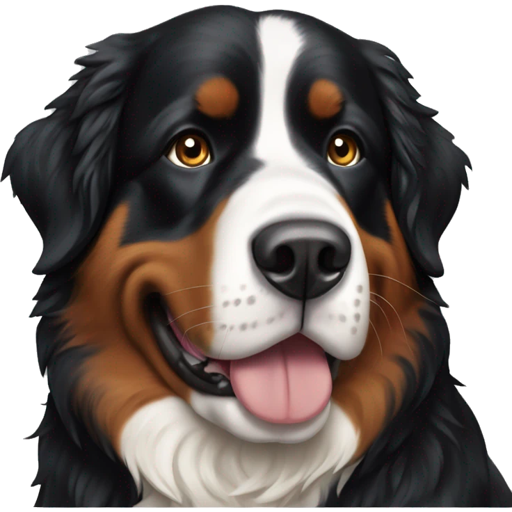  Bernese mountain dog emoji