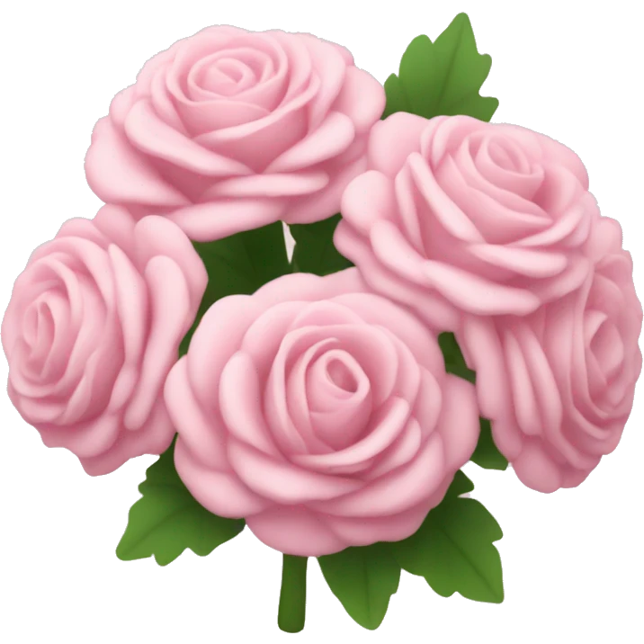 Light pink bouquet  emoji