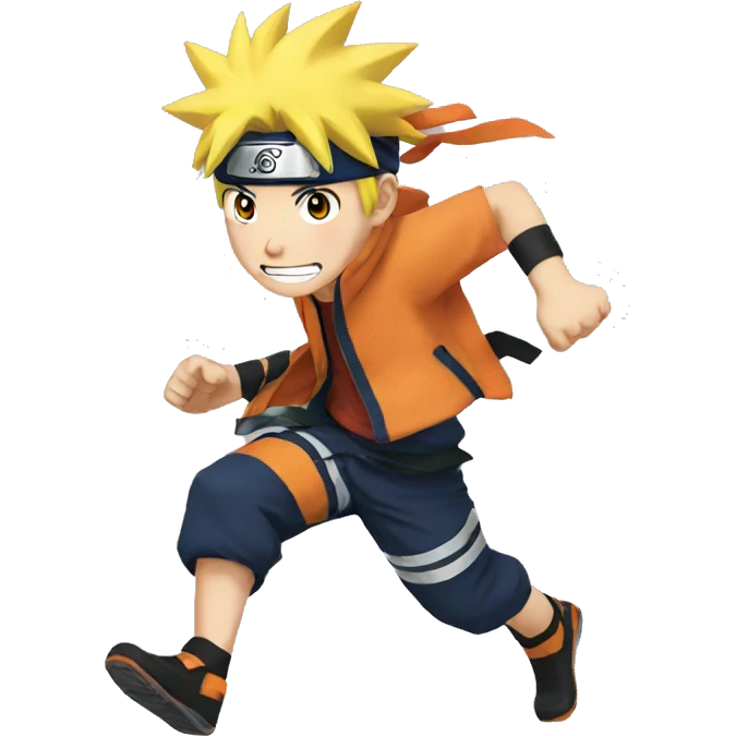 Naruto run emoji