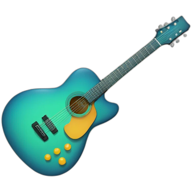 guitar emoji