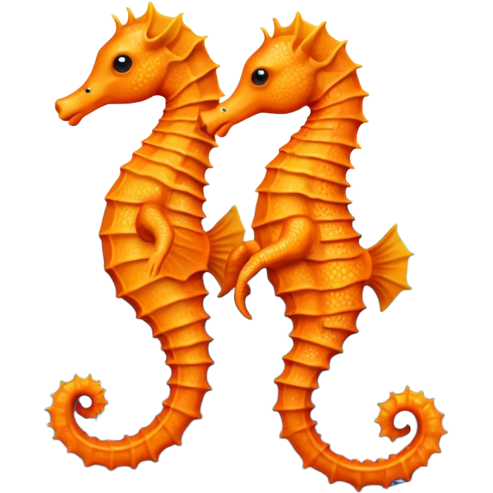 two seahorses emoji