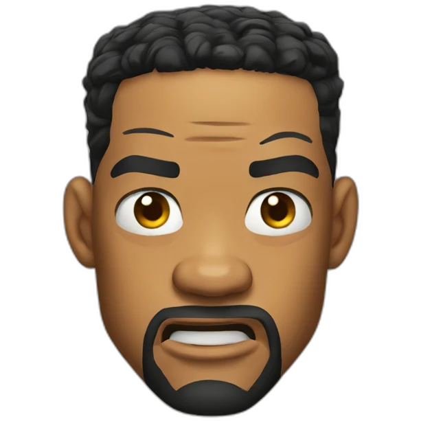 will smith angry head emoji