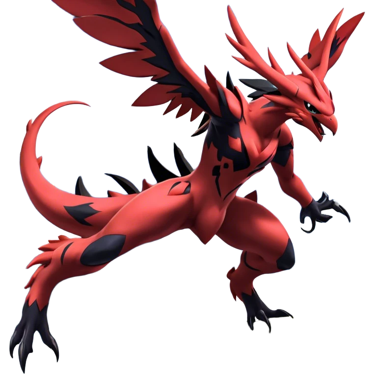Yveltal Gen VIII Dex	Gen VII Dex	Gen VI Dex Picture	Name	Numbers	Type Yveltal Artwork	 English:	Yveltal Japan:	Yveltal イベルタル French:	Yveltal German:	Yveltal Korean:	이벨타르 National :	#0717 Mountain Kalos:	#149 Dark-type Flying-type Classification	Height	Weight Destruction Pokémon	19'00" 5.8m	447.5lbs 203.0kg  emoji