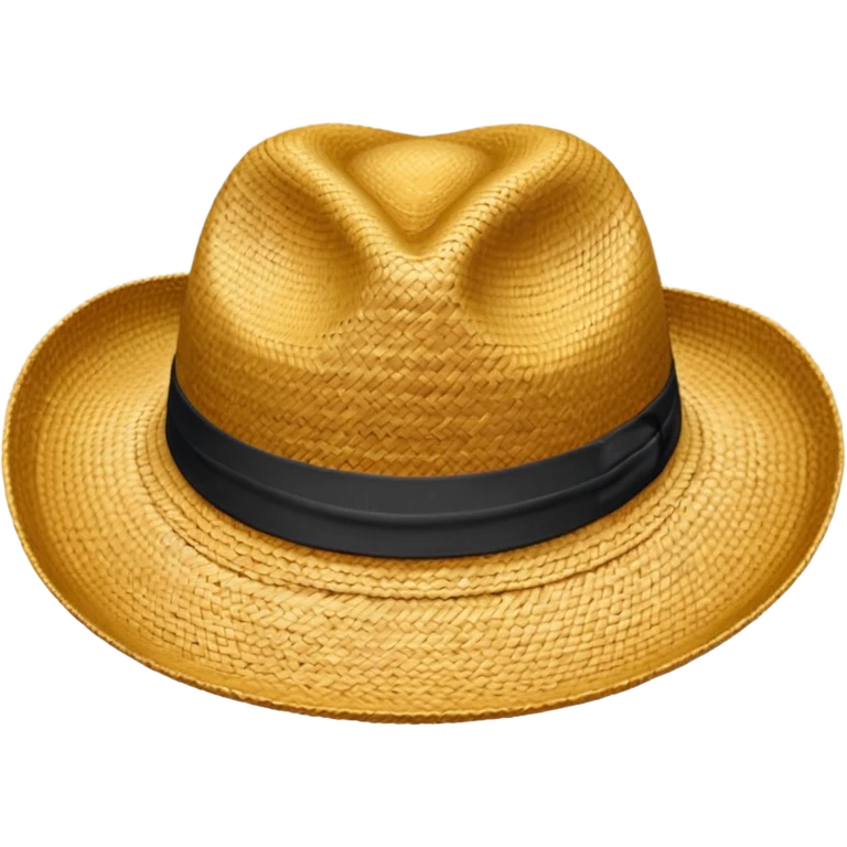 The straw hat emoji